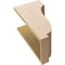Ekena Millwork 10"W x 10"D x 20"H Wide Van Buren Rough Cedar Woodgrain TimberThane Corbel, Primed Tan CORUR10X10X20VANRCPR - alternate 6